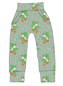 Vintage Yoshi Beanpole Pants And Shorts