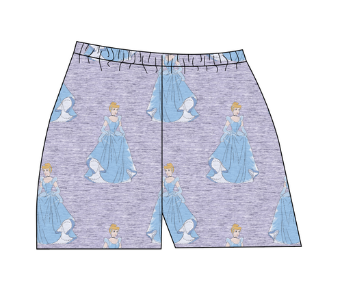 Vintage Cinderella Ladies' Lounge Shorts