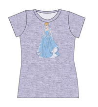 Load image into Gallery viewer, Vintage Cinderella Ladies&#39; Basic Tee