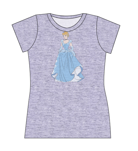 Vintage Cinderella Ladies' Basic Tee