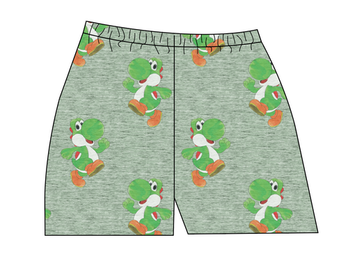 Vintage Yoshi Ladies' Lounge Shorts