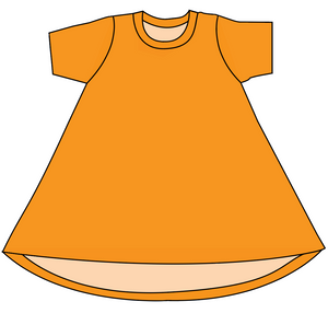 Solids Sale Basic T-Shirt Dress
