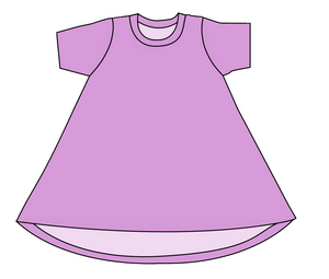 Solids Sale Basic T-Shirt Dress