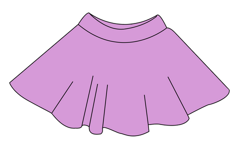Solids Sale Circle Skirt