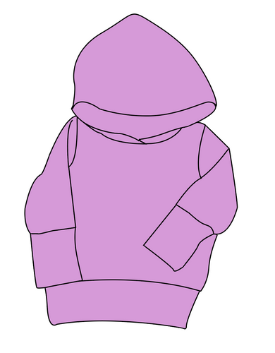 Solids Sale Grow With Me Hoodie (or Crewneck)