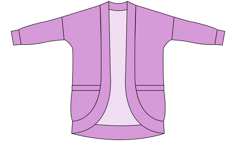 Solids Sale Ladies' Cocoon Cardigan