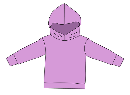 Solids Sale Ladies Oversized Hoodie