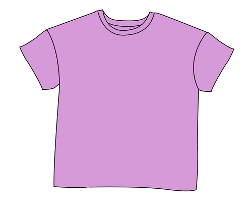 Solids Sale Ladies' Oversized Tee