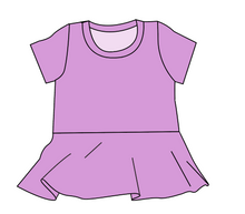 Load image into Gallery viewer, Solids Sale Peplum Top