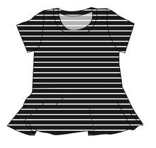 Load image into Gallery viewer, Solids Sale Ladies&#39; Peplum Top