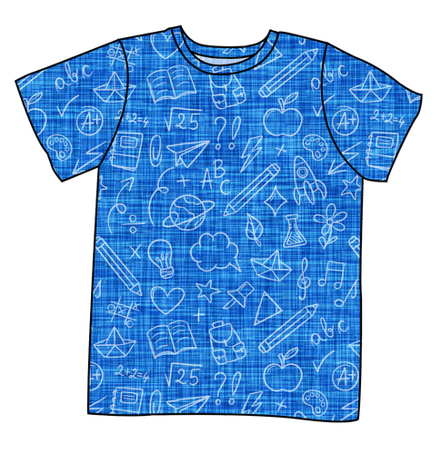 Academic Doodles Basic Tee and Tank