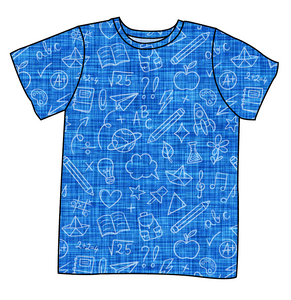 Academic Doodles Basic Tee and Tank