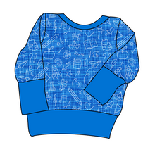 Load image into Gallery viewer, Academic Doodles Grow With Me Hoodie (or Crewneck)