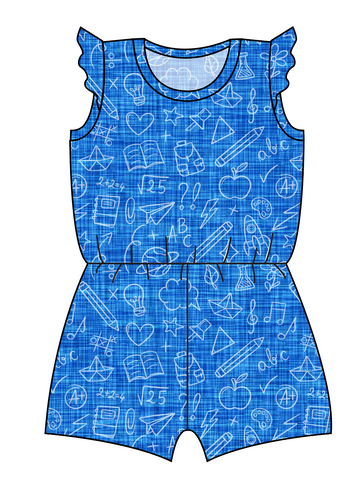 Academic Doodles Ivy Summer Romper