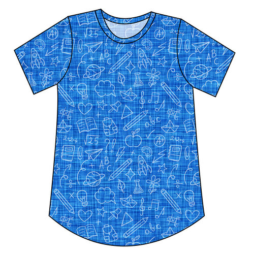 Academic Doodles Kids' Relaxed Tee