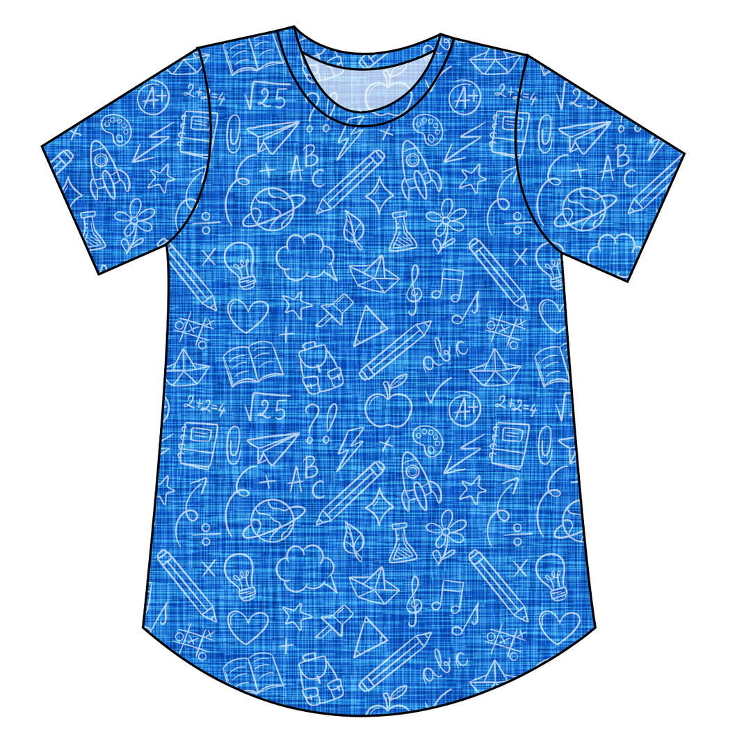 Academic Doodles Kids' Relaxed Tee