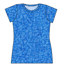 Load image into Gallery viewer, Academic Doodles Ladies&#39; Basic Tee