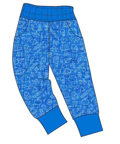 Academic Doodles Mens' Joggers and Jogger Shorts