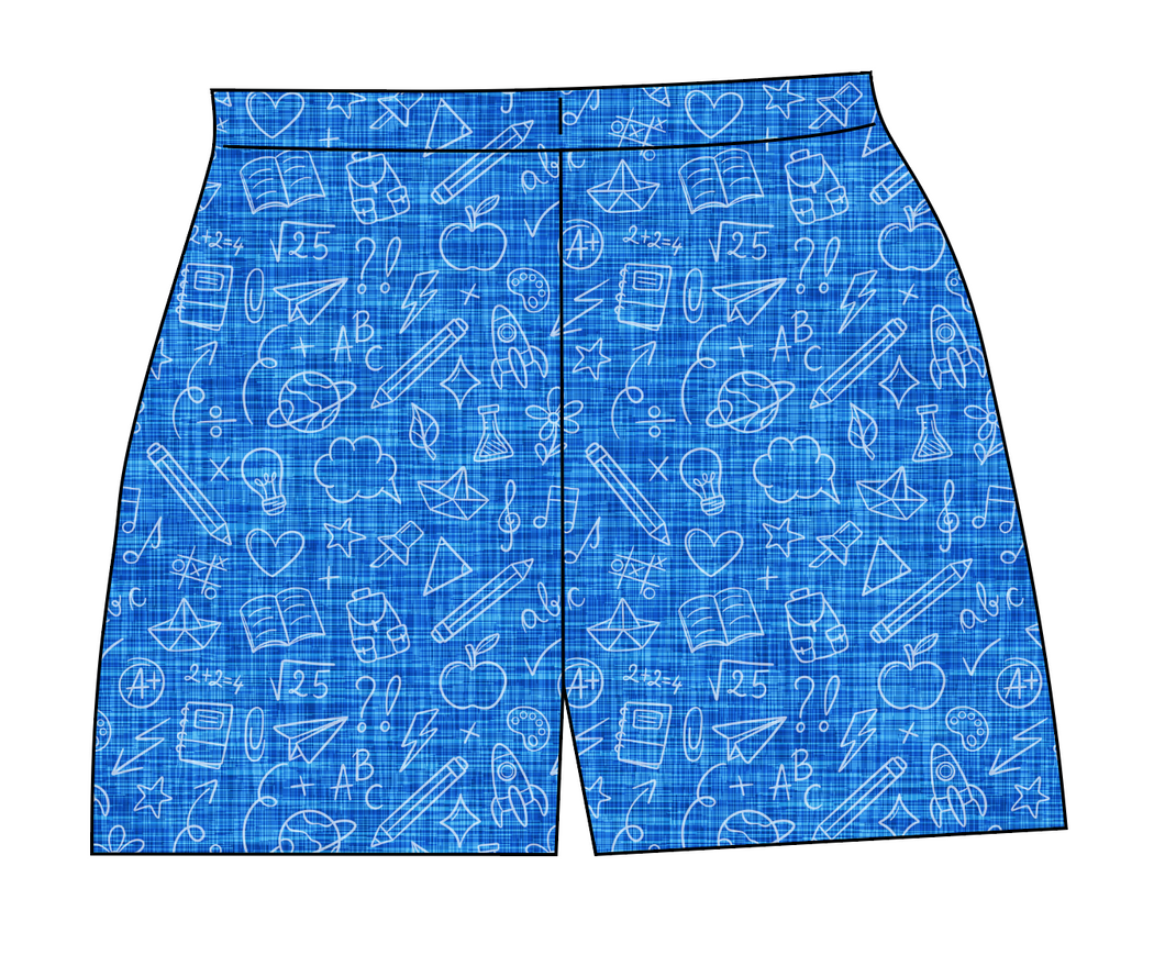 Academic Doodles Ladies' Lounge Shorts