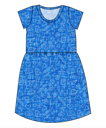 Academic Doodles Ladies' Play Dress