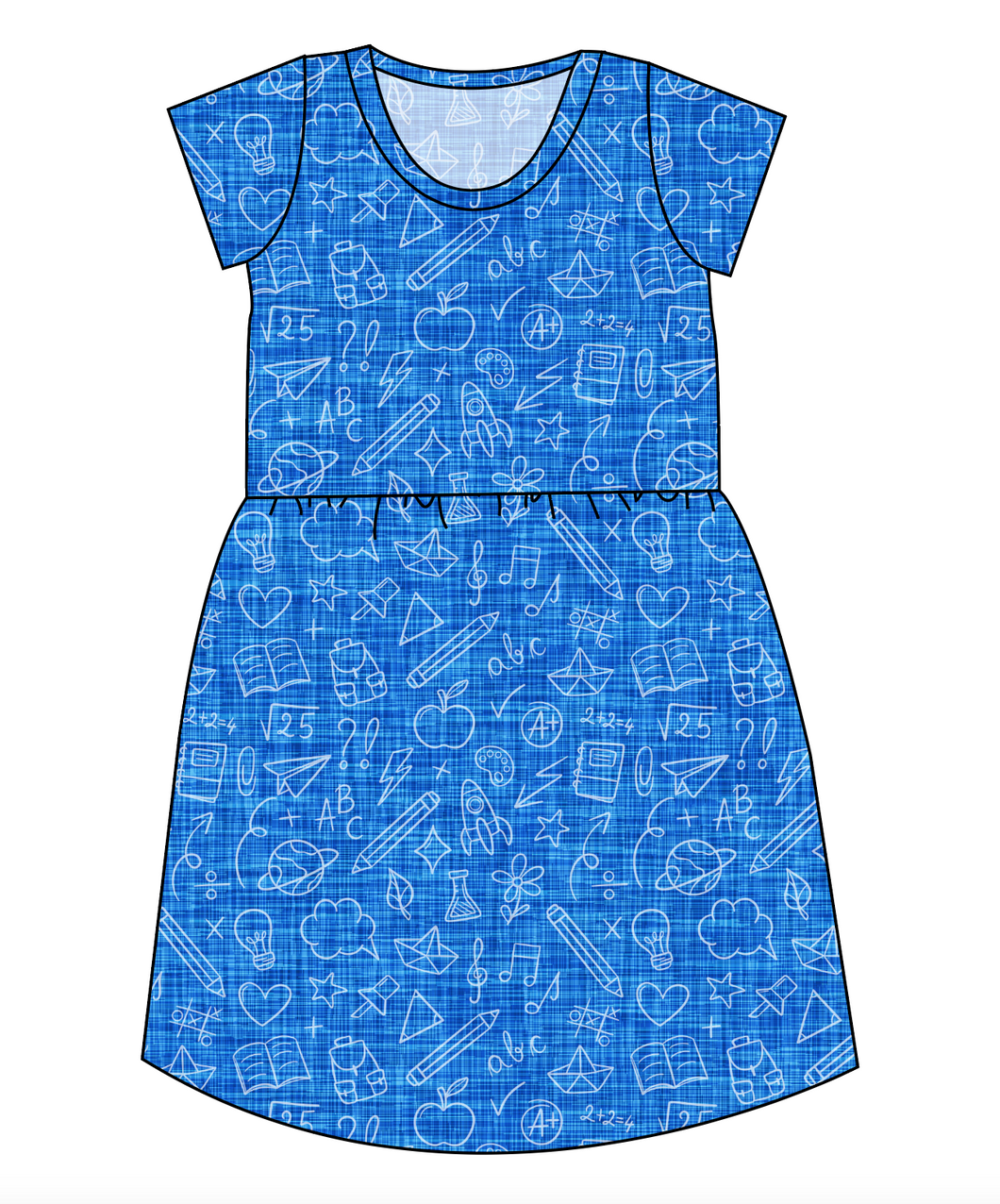 Academic Doodles Ladies' Play Dress