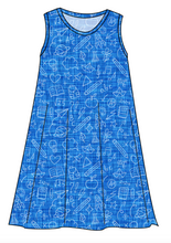 Load image into Gallery viewer, Academic Doodles Ladies&#39; Swing Dress