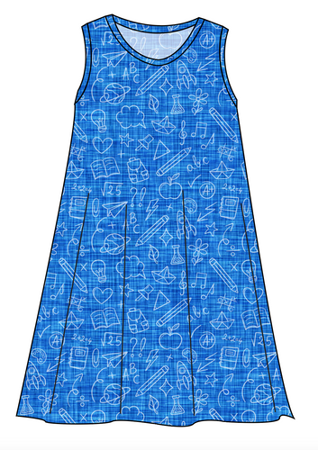 Academic Doodles Ladies' Swing Dress