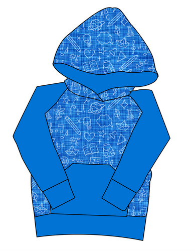 Academic Doodles Mens' Hoodie
