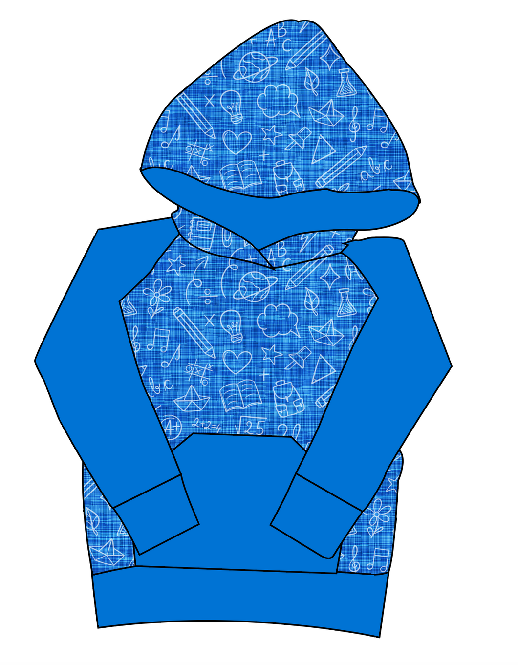 Academic Doodles Mens' Hoodie