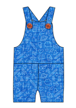 Load image into Gallery viewer, Academic Doodles Overalls and Shortalls