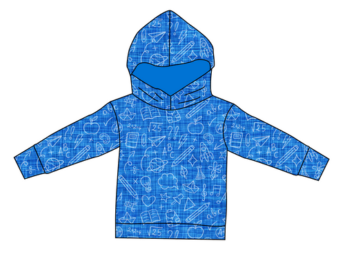 Academic Doodles Oversized Hoodie