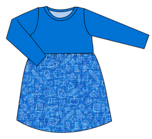 Load image into Gallery viewer, Academic Doodles Play Dress