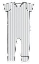 Load image into Gallery viewer, Bamboo Ribbing: Fall &amp; Halloween Prints Emmett Pants And Shorts T-Shirt Romper