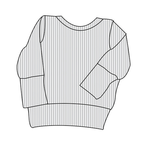 Bamboo Ribbing: Fall & Halloween Prints Grow With Me Crewneck