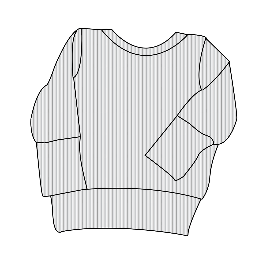 Bamboo Ribbing: Fall & Halloween Prints Grow With Me Crewneck