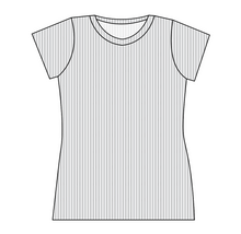 Load image into Gallery viewer, Bamboo Ribbing: Fall &amp; Halloween Prints Ladies&#39; Basic Tee