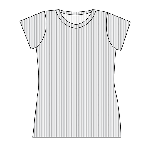 Bamboo Ribbing: Fall & Halloween Prints Ladies' Basic Tee
