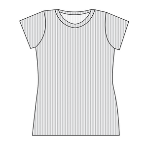 Bamboo Ribbing: Fall & Halloween Prints Ladies' Basic Tee