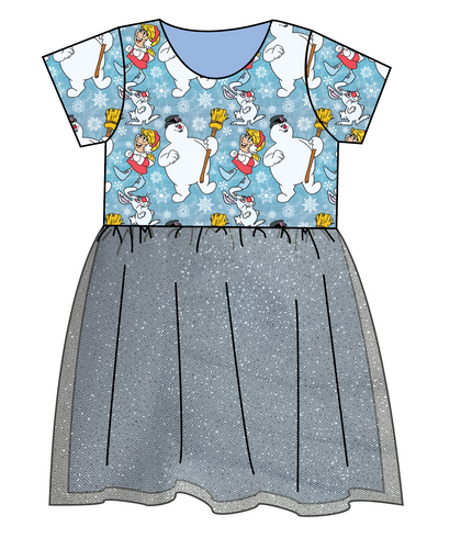 Frosty and Friends Tulle Dress