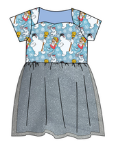 Load image into Gallery viewer, Frosty and Friends Tulle Dress