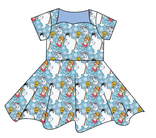 Frosty and Friends Sweetheart Twirly Dress