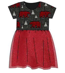 Buffalo Bears Tulle Dress