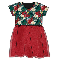 Load image into Gallery viewer, Merry Floral Tulle Dress