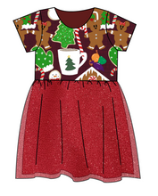 Load image into Gallery viewer, Festive Treats Tulle Dress