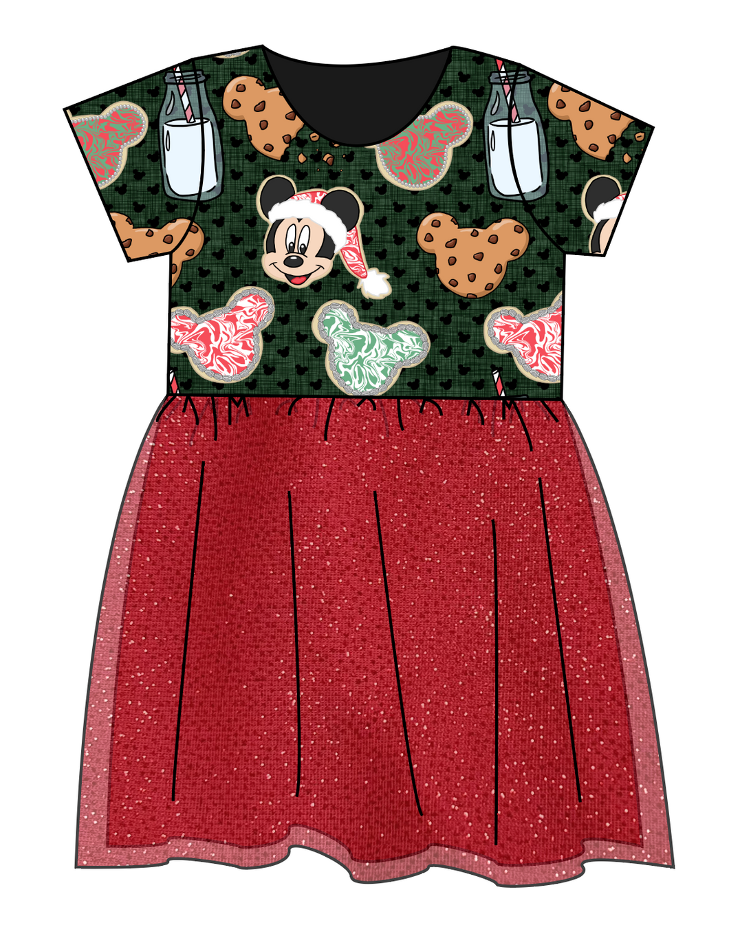 Milk and Mickeys Tulle Dress