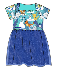 Poke Fun in the Snow Tulle Dress