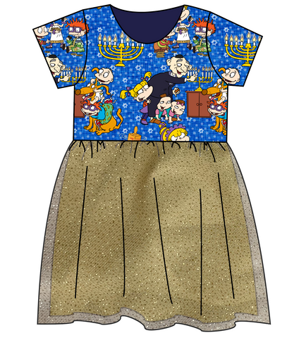 Hanukkah Special Tulle Dress