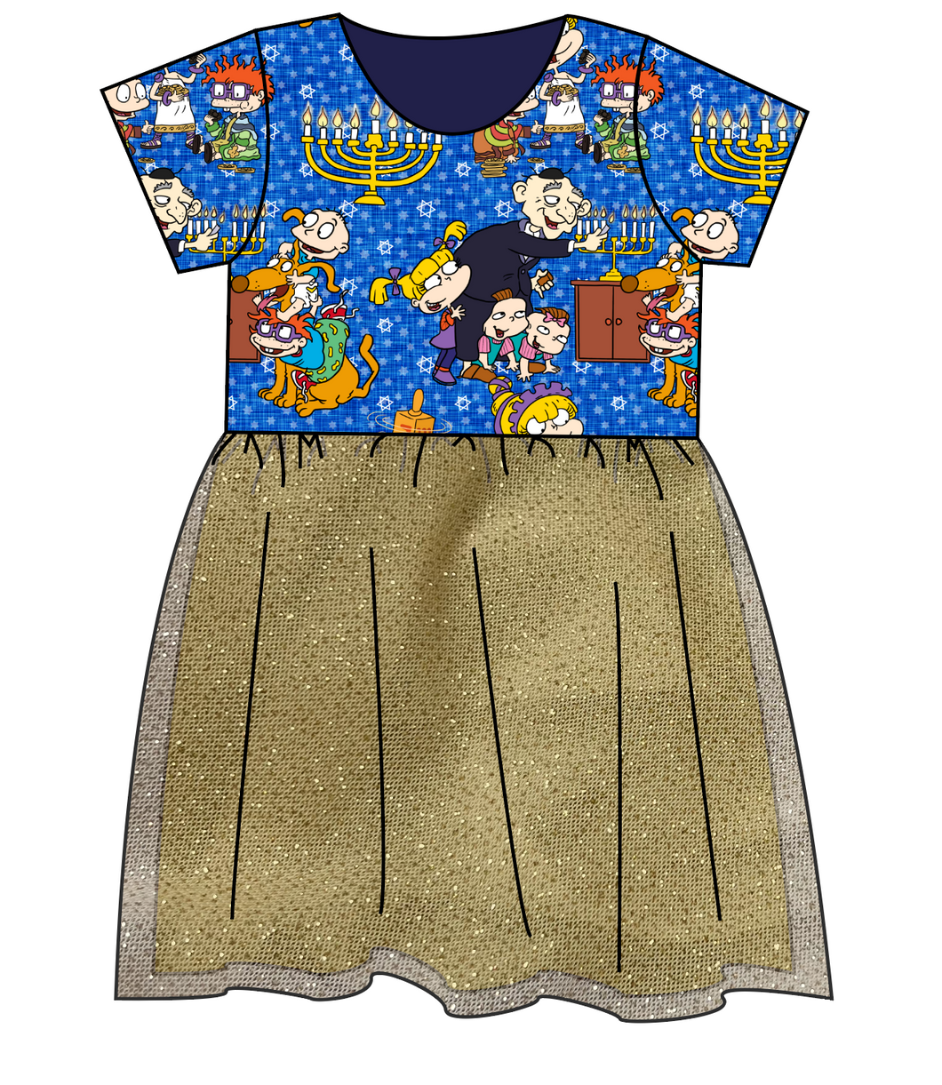 Hanukkah Special Tulle Dress