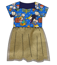 Load image into Gallery viewer, Hanukkah Special Tulle Dress