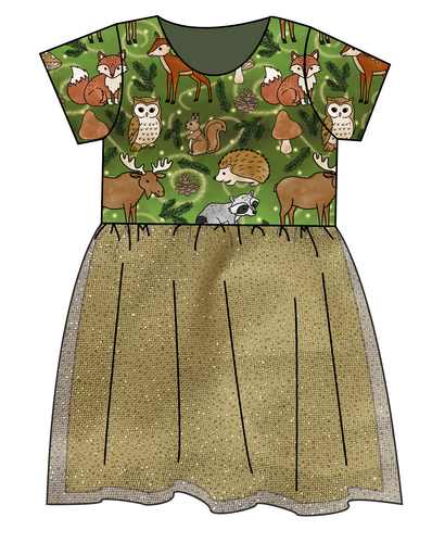 Winter Woodland Tulle Dress